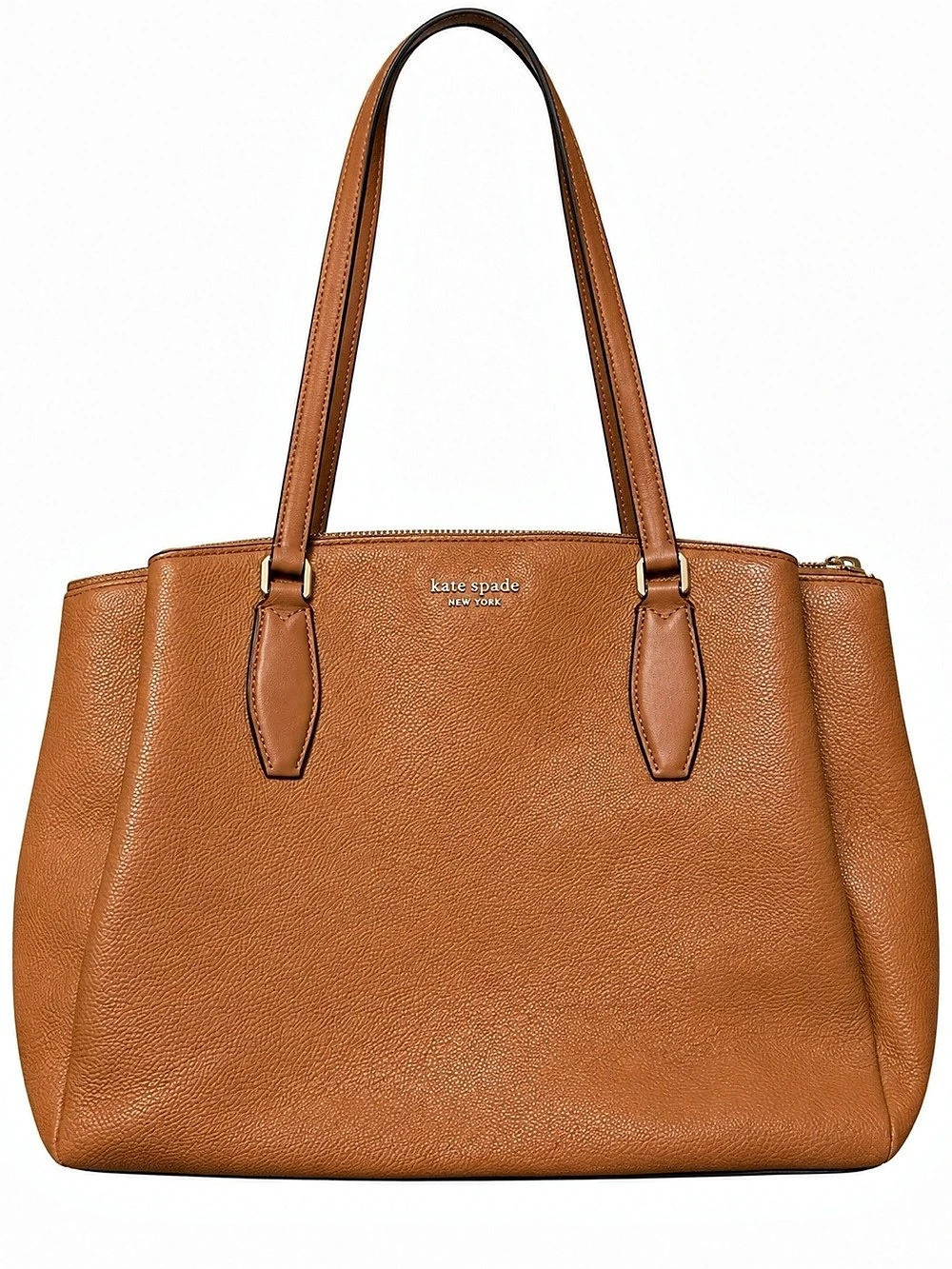 kate spade new york Kayla Large Triple Compartment Shoulder Bag Brown Tote